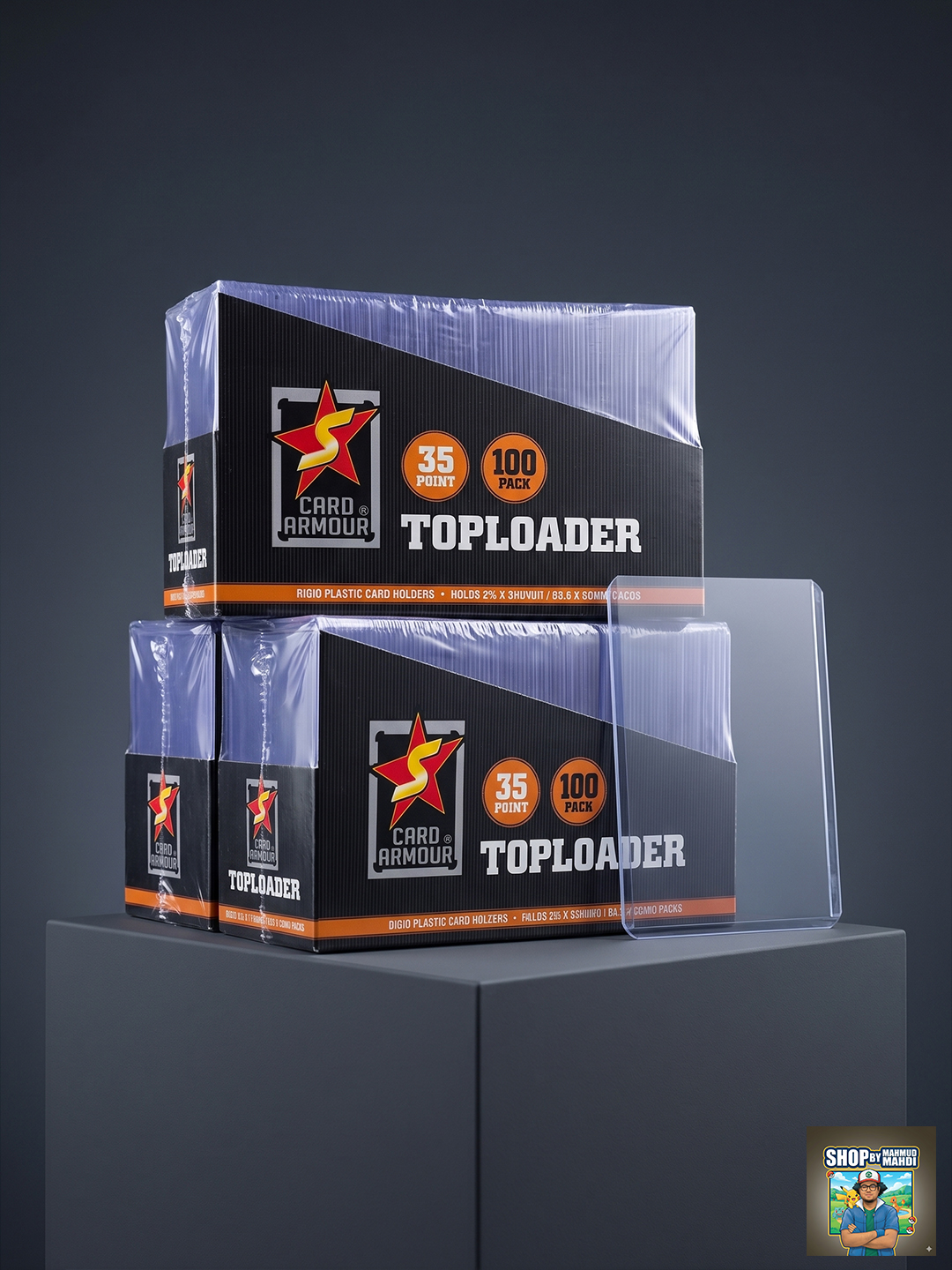 Hard Toploaders (35 PT) – 1 Piece