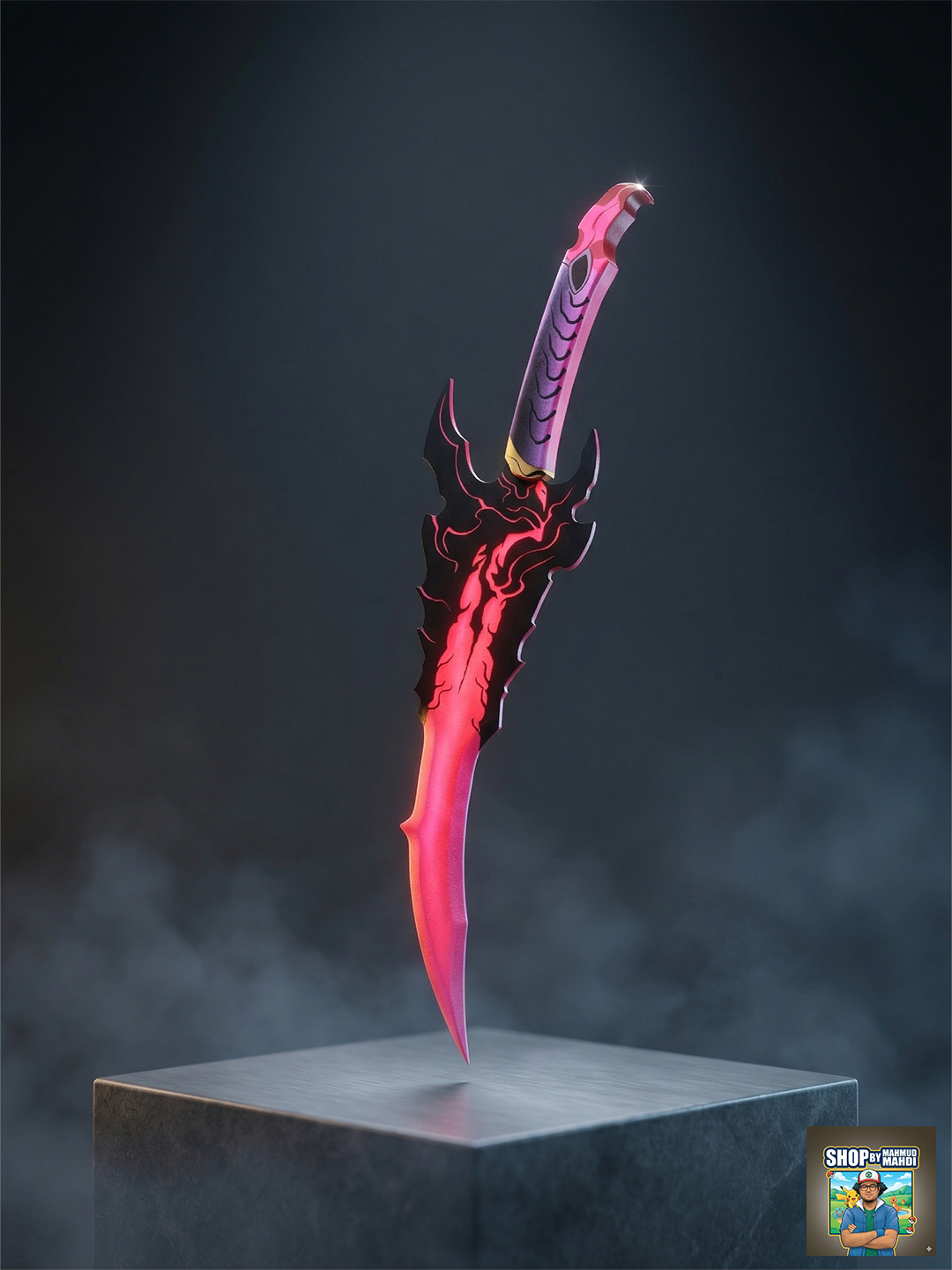 Solo Leveling Antares’ Fangs – Cosplay Dagger