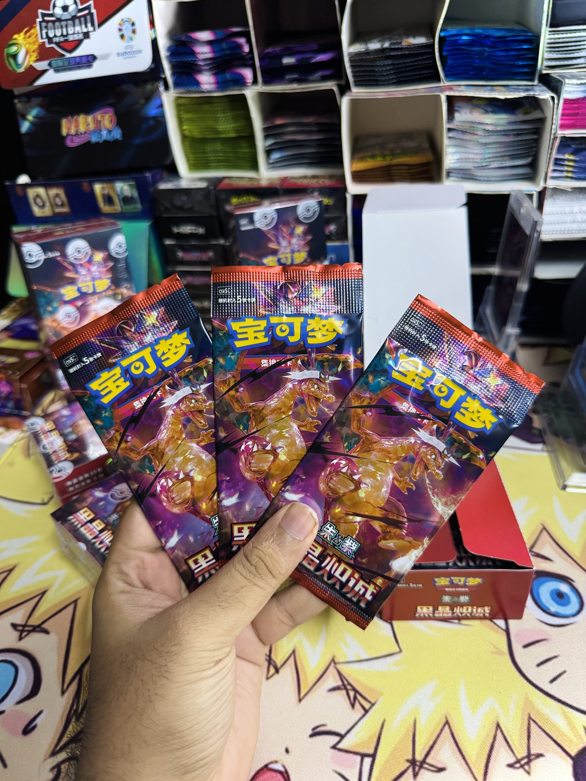 Pokemon Simplified Chinese – Dark Crystal Blaze (1 Slim Pack) - Image 2